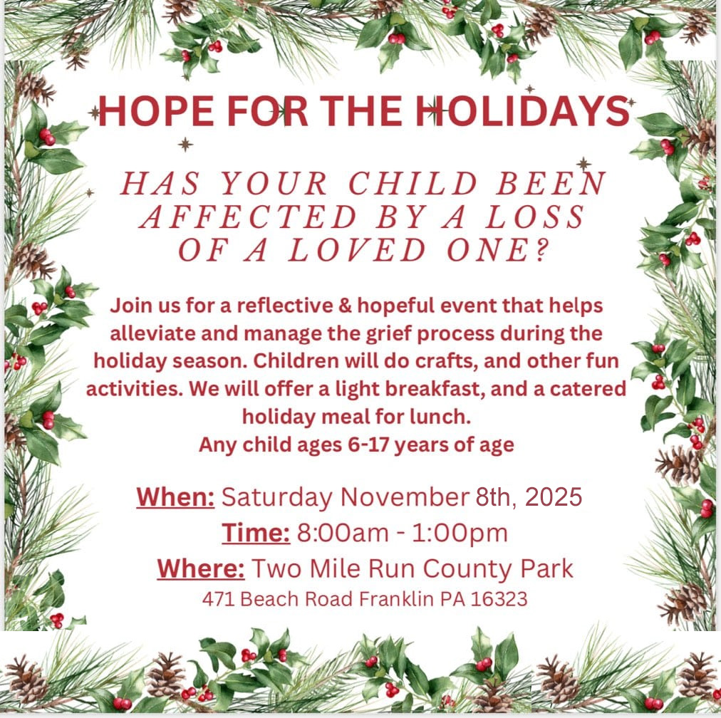 Hope for the Holidays header